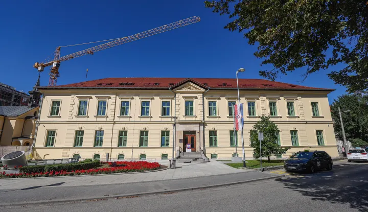 18.09.2025., KBC Sestre milosrdnice, Vinogradska 29, Zagreb - Gradjevinski radovi na KBC Sestre milosrdnice. Photo: Goran Stanzl/PIXSELL