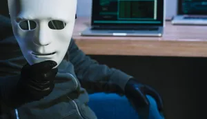 ransomware maleware virus haker maska kompjutor ilustracija freepik