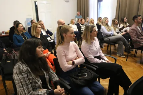 Osijek, 01. 12. 2025, Hrvatska gospodarska komora, županiska komora Osijek, HGK Osijek. Forum o fran&scaron;izama HGK.snimio GOJKO MITIĆ 