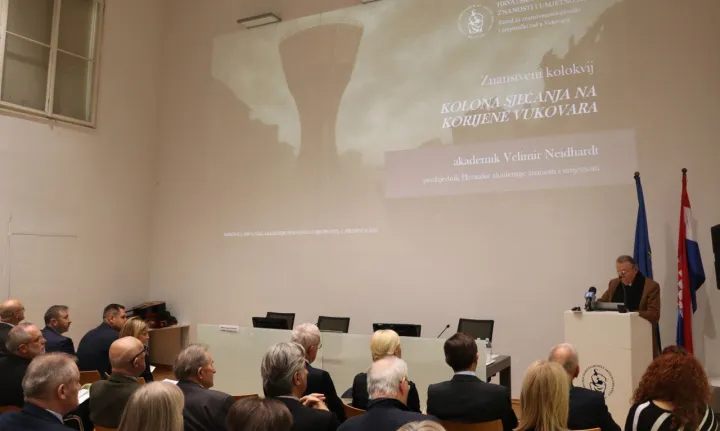 Potpisan Aneks ugovora o radu Zavoda HAZU-a u VukovaruZnanstveni skup o Koloni sjećanja