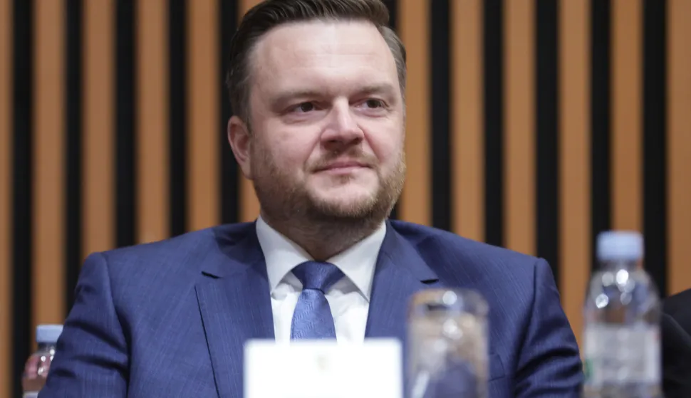 Zagreb, 27.11.2025.- Nastavak 8. sjednice Hrvatskog sabora, koja je započela raspravom o Prijedlogu državnog proračuna Republike Hrvatske za 2026. godinu i projekcija za 2027. i 2028. godinu te prijedlozima financijskih planova izvanproračunskih korisnika za 2026. godinu i projekcija planova za 2027. i 2028. godinu. Na fotografiji Marko Primorac.foto HINA/ Admir BULJUBAŠIĆ/ abu