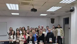 Sveučilišni udžbenik Hitna stanja u oftalmologiji predstavljen na Medicinskom fakultetu u Osijeku2. prisnca 2025.Ustupljena fotografija