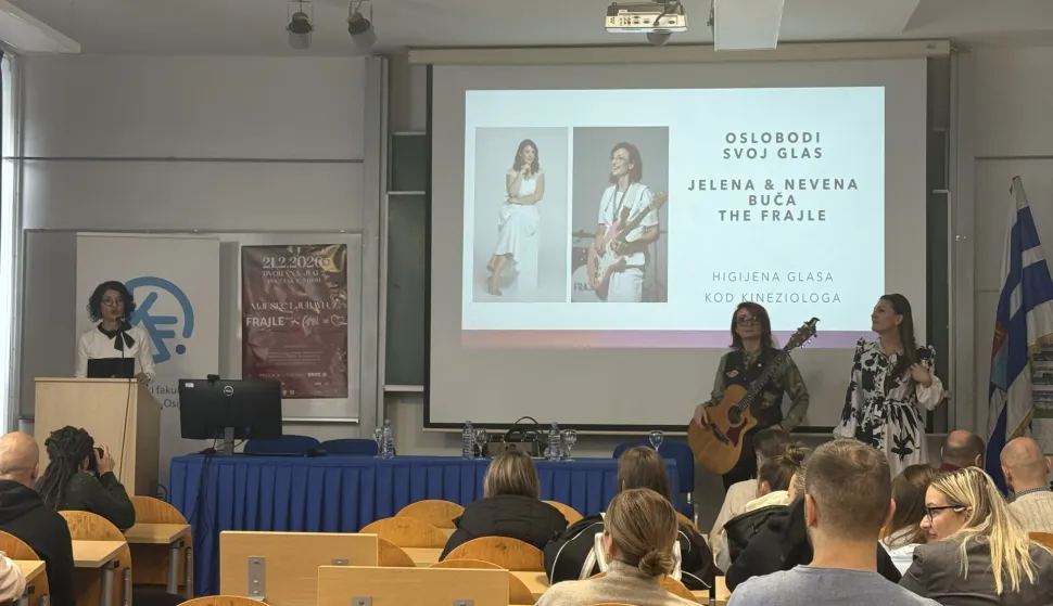 The Frajle predavanje u Osijeku