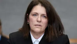 Zagreb, 01.12.2025 - 29. sjednica Odbora za pravosuđe Hrvatskoga sabora na čijem dnevnom redu je zbor predsjednika ili predsjednice Vrhovnog suda, sukladno prijedlogu predsjednika RH, na kojem će troje kandidata: Aleksandra Maganić, Mirta Matić i Šime Savić, predstaviti svoje programe rada članovima Odbora. Na slici kandidatkinja za predsjednicu Vrnovnog suda Mirta Matić.foto HINA/ Damir SENČAR/ ds