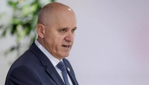 Zagreb, 04.12.2025.- Izjave nakon sjednice Vlade RH. Na fotografiji Branko Bačić.foto HINA/ Admir BULJUBAŠIĆ/ abu