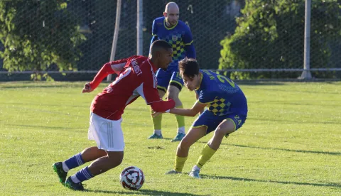 Dardai, 04. 10. 2025, Igrali&scaron;te u Dardi kraj Đole, nogomet, Darda - Mladost (Vođinci), MŽNL Osijek - Vinkovci.snimio GOJKO MITIĆ