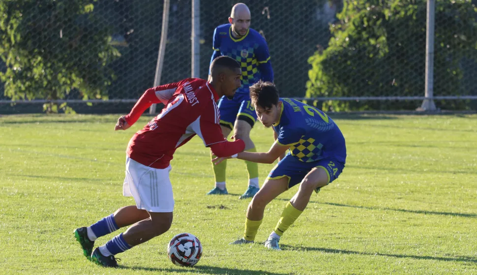 Dardai, 04. 10. 2025, Igrali&scaron;te u Dardi kraj Đole, nogomet, Darda - Mladost (Vođinci), MŽNL Osijek - Vinkovci.snimio GOJKO MITIĆ