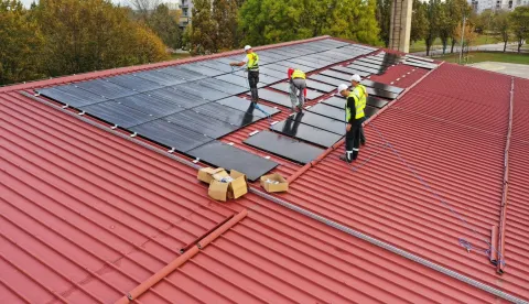 VINKOVCI - Solarne elektrane na školama i vrtićima i dr.OŠ "A. G. MATOŠ"UŠTEDA STURUJE 95 %LISTOPAD 2023.SOLARNI PANELI SOLARI SOLARNA ELEKTRANA
