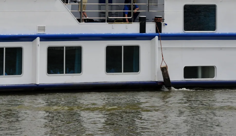 slavonija...vukovar...02.05.2013.putnicki brodovi koji plove dunavom, vukovar imaju kao redovnu destinacijufoto gordan panic