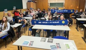 Projekt "Budi navijač, a ne razbijač", PU Osječko-baranjska, listopad - studeni 2025.