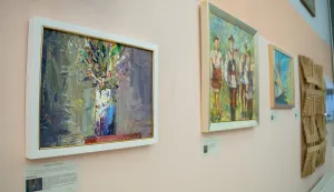 Osijek, 7. 12. 2025., Donatorska večer, udruga Moje dijetedonatori; licitacija; umjetnine