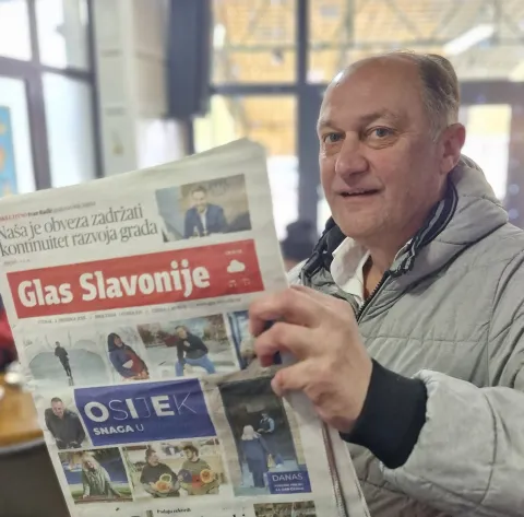 Želimir Zagrajski, prodavač u Hrvatskoj lutrijiBM