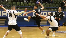 Osijek, 05. 12. 2025, Sportska dvorana Zrinjevac, rukomet, Osijek - Poreč, Paket24 Premijer liga.snimo GOJKO MITIĆ