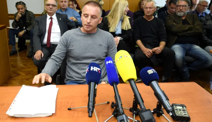 03.06.2019., Zagreb - Na Zupanijskom sudu nastavak sudjenja Branimiru Glavasu, svjedocio je Krunoslav Fehir. rrPhoto: Marko Lukunic/PIXSELL