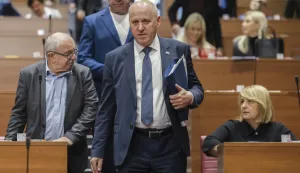 Zagreb, 10.12.2025. - Nastavljena je sjednica Hrvatskog sabora.Na fotografiji Branko Bačić.foto HINA/ Edvard ŠUŠAK