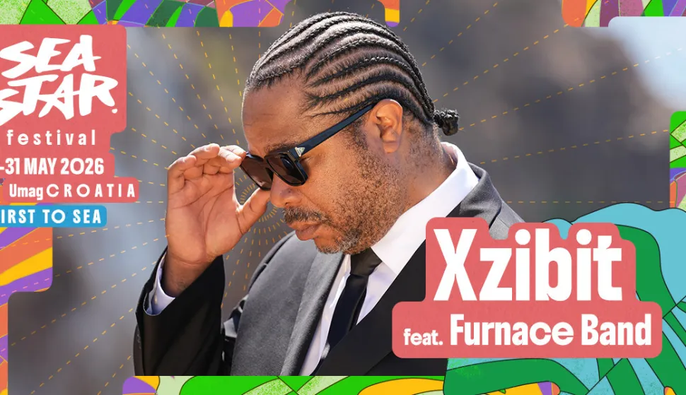 UMAG, 11. prosinca 2025. (Hina) - Xzibit, ikona hip-hop kulture, pojačat će osmo izdanje Sea Star Festivala, multitalentirani reper s hitovima kao &scaron;to su "X", "Paparazzi", "What U See Is What U Get" i "Multiply" u uma&scaron;ku lagunu donosi zvuk zapadne američke obale uz moćan live bend, najavio je festival.