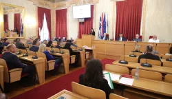 Osijek, 11. 12. 2025., Županijska 4, Velika vijećnica, Sjednica Skupšine OBŽ, proračunSNIMIO BRUNO JOBST