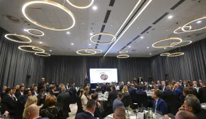 09.12.2024., Zagreb - Predsjednik Vlade Andrej Plenkovic sudjelovao je na Gala veceri The Economist: Svijet u 2025. Photo: Igor Soban/PIXSELL