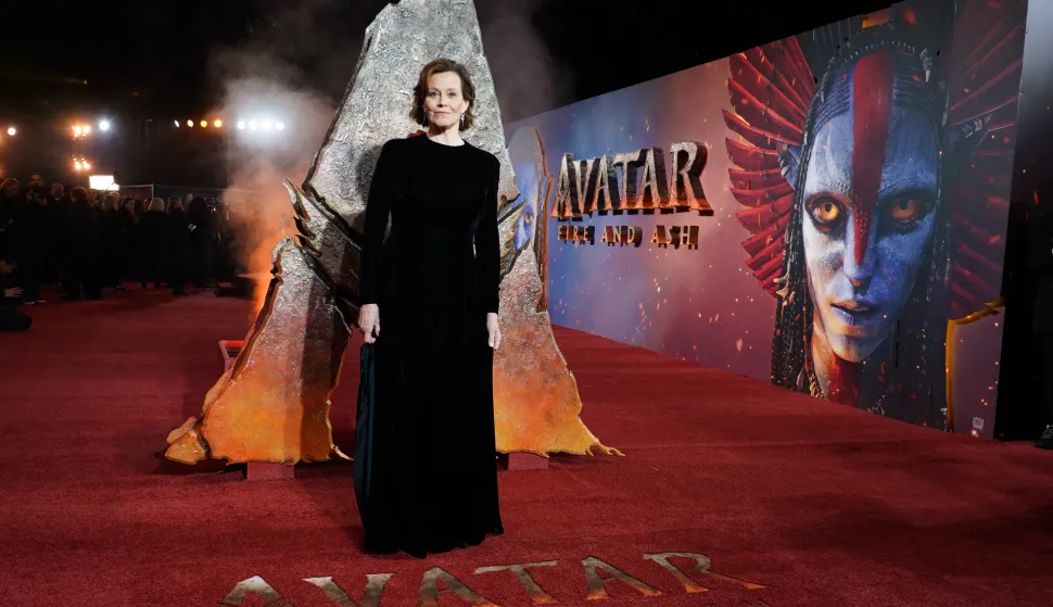 Sigourney Weaver attends the Avatar: Fire and Ash UK premiere at the BFI IMAX in central London. Picture date: Thursday December 11, 2025. Photo: Ian West/PRESS ASSOCIATION