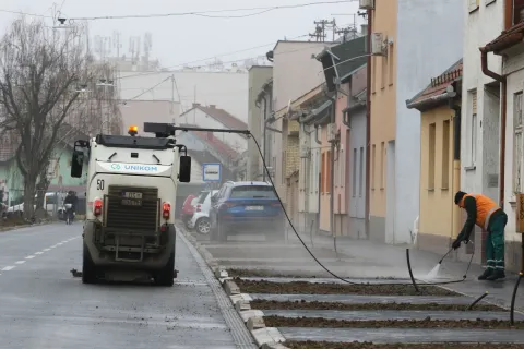 Osijek, 13. 12. 2025, Otvaranje za promet Sljemenske Ulice.snimo GOJKO MITIĆ
