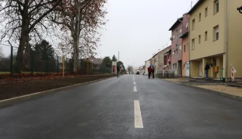 Osijek, 13. 12. 2025, Otvaranje za promet Sljemenske Ulice.snimo GOJKO MITIĆ