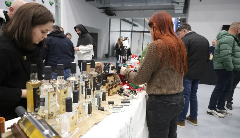 Osijek, 13. 12. 2025., GC, Festival meda, piva i rakije, otvorenje, dodjela nagradaSNIMIO BRUNO JOBST