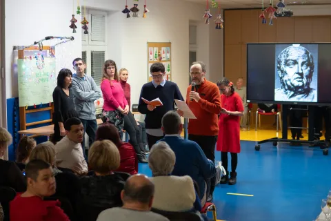 Osijek, 13. 12. 2025., Društvo OIT - Godišnja proslavaosobe s intelektualnim teškoćama; OIT; proslava