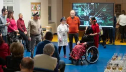 Osijek, 13. 12. 2025., Društvo OIT - Godišnja proslavaosobe s intelektualnim teškoćama; OIT; proslava