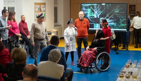 Osijek, 13. 12. 2025., Društvo OIT - Godišnja proslavaosobe s intelektualnim teškoćama; OIT; proslava