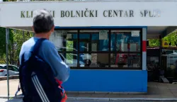 03.05.2021., Split - Zapocinje izgradnja Objedinjenog hitnog bolnickog prijema, najiscekivaniji projekt u novijoj povijesti KBC-a Split.rPhoto: Milan Sabic/PIXSELL