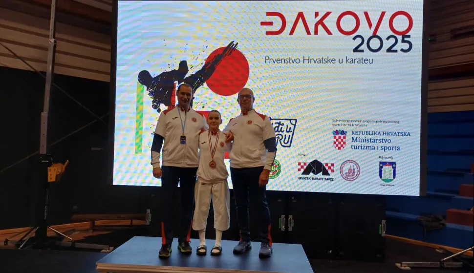 Na Prvenstvu Hrvatske u karateu održanom&nbsp;u Đakovu, natjecateljica karate kluba ''Beli Manastir 98'' Milica Njegomir osvojila je brončanu medalju, prosinac 2025.