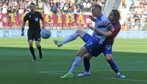 Osijek, 27. 04. 2025, Opus Arena, nogomet, SuperSport HNL24/25, Osijek - Hajduk, Vedran Jugović (7).snimio GOJKO MITIĆ
