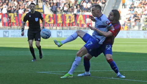 Osijek, 27. 04. 2025, Opus Arena, nogomet, SuperSport HNL24/25, Osijek - Hajduk, Vedran Jugović (7).snimio GOJKO MITIĆ