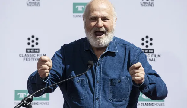 epa12593222 (FILE) - US actor Rob Reiner delivers a speech as Billy Crystal is honored with hands and footprints ceremony at the Grauman's Chinese Theater in Hollywood, California, USA, 12 April 2019 (reissued 15 December 2025). On the evening of 14 December 2025, the bodies of two people, a 78-year-old man and 68-year-old woman, were found in a home in Brentwood owned by Reiner. A statement issued by the Reiner family confirmed the deaths of Rob Reiner, 78, and his wife Michele Singer Reiner, 68. According to a statement by the Los Angeles Police Department, detectives from the Robbery and Homicide Division are handling the case. EPA/ETIENNE LAURENT
