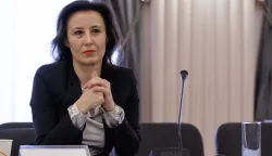 Zagreb, 24.11.2025. - U organizaciji Gonga održan je okrugli stol: "Kako vlada Vlada?".Na fotografiji Dalija Ore&scaron;ković.foto HINA/ Edvard &Scaron;U&Scaron;AK