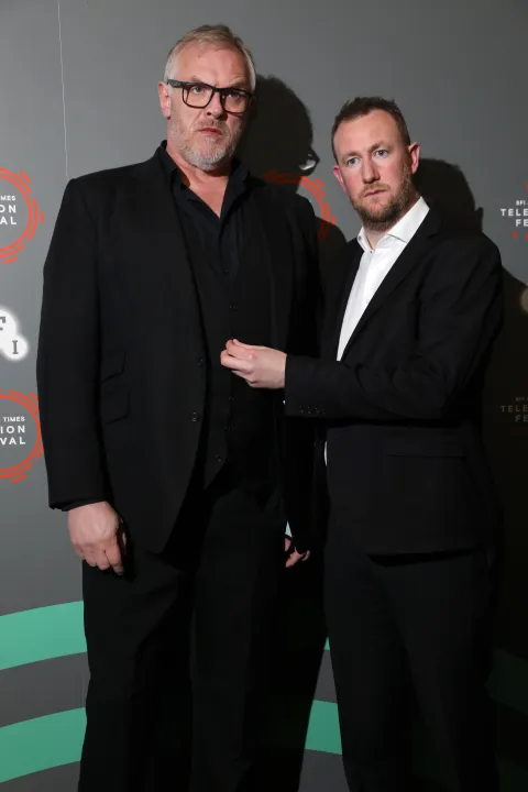 BFI and Radio Times Television Festival "n"nBFI and Radio Times Television Festival - Taskmaster"n"nFeaturing: Greg Davies, Alex Horne"nWhere: London, United Kingdom"nWhen: 14 Apr 2019"nCredit: Lia Toby/WENN.com LTA /WENN/PIXSELL