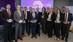 Zagreb, 15.12.2025 - Dodjela godi&scaron;njih nagrada Zagrebačke burze za 2025. godinu. Na slici svi nagrađeni.foto HINA/ Damir&nbsp;SENČAR/&nbsp;ds