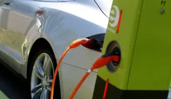 12.05.2015., Zagreb - Punionica za elektricna vozila u Radnickoj ulici. Photo: Zeljko Lukunic/PIXSELL