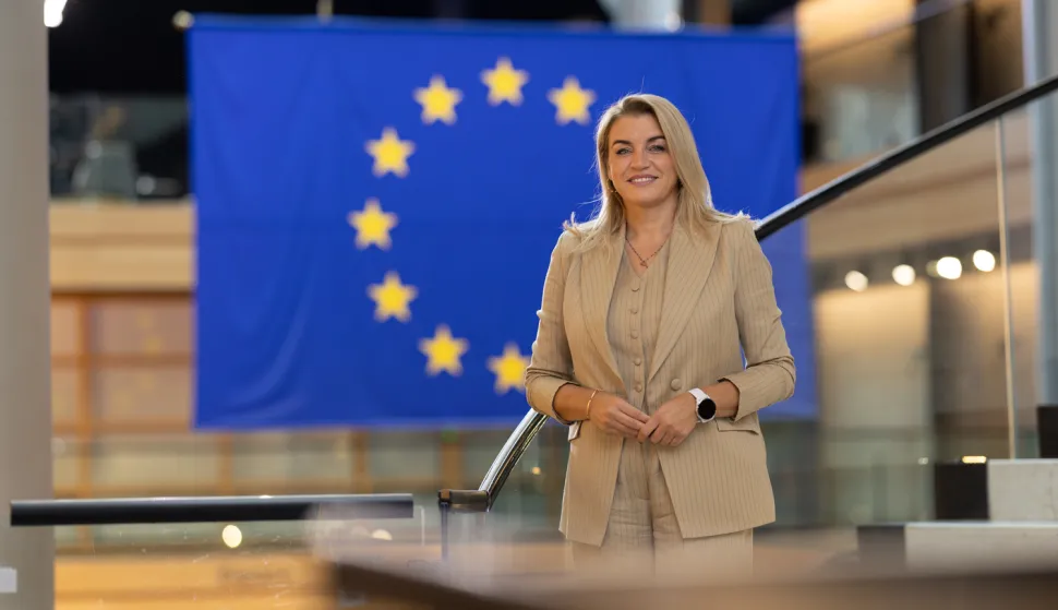 zastupnica u Europskom parlamentu Nikolina Brnjacustupljena fotografija 