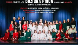 BELI&Scaron;ĆE - Premijera predstave za djecu "Božićna priča" prema slikovnici Inge Jutri&scaron;a, koja govori o putovanju pahuljice u božićnoj noći, u izvedbi učenika O&Scaron; Ivana Kukuljevića Beli&scaron;će, bit će u CK-u "Sigmund Romberg" u petak, 19. prosinca2025.