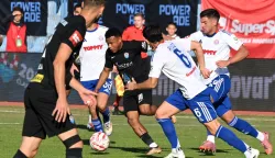 Vinkovci, 04.10.2025. - Susret 9. kola hrvatskog nogometnog prvenstva Vukovar 1991 - Hajduk. foto HINA/Gordan Pani?/ gp 