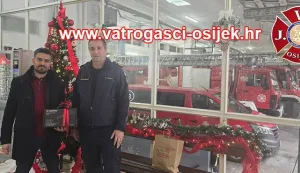 Donacija tvrtke SPIN vatrogascima JVP Osijek - termalna kamera