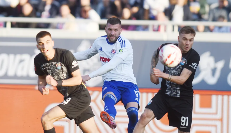 Split-21.12.2025. Susret 18. kola hrvatskog nogometnog prvenstva Hajduk - Vukovar.Na slici Ante Rebić. foto HINA/ Mario STRMOTIĆ/ms 