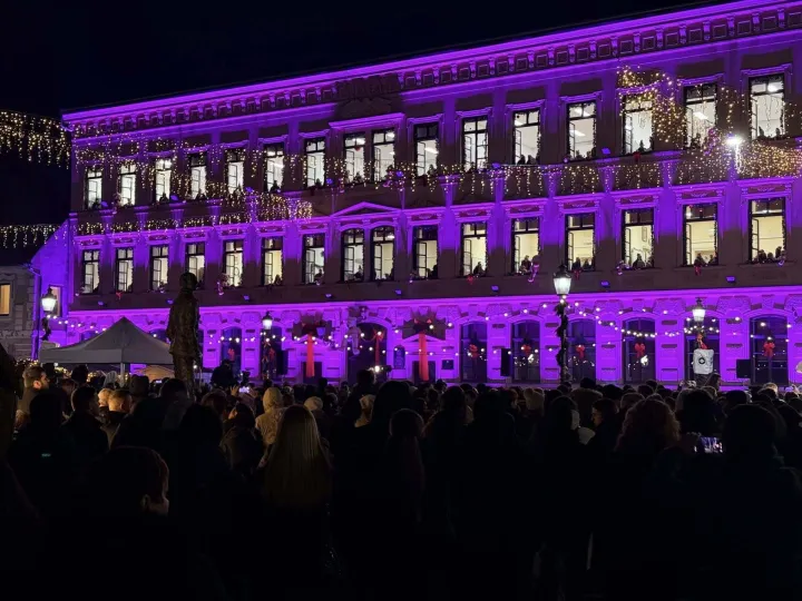 Koncert s prozora Gimnazije