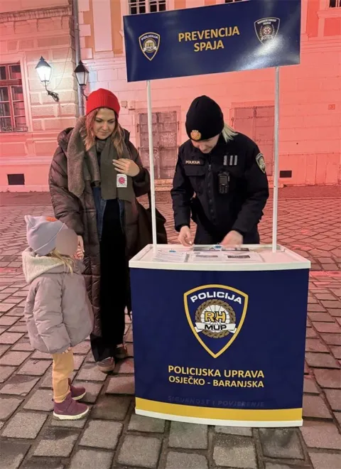 Prevencija policije na Adventu u Osijeku