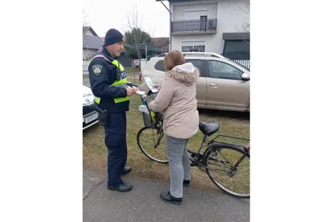 policija, preventivna akcija, donji miholjac, prosinac 2025.