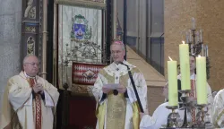 Zagreb.25.12.2025.- Povodom svetkovine Božića zagrebački nadbiskup mons. Dražen Kutle&scaron;a predvodio je misno slavlje. Foto HINA/Tomislav Pavlek/ tp