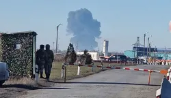 Ruska rafinerija Novoshakhtinsk (Novo&scaron;ahtinsk) pogođena projektilima Storm Shadow