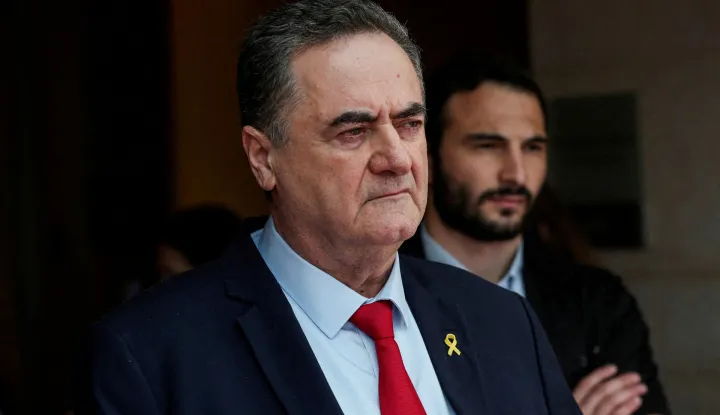 FILE PHOTO: Israeli Defence Minister Israel Katz, then Israel's foreign minister, looks on, amid the ongoing conflict in Gaza between Israel and Hamas, in Jerusalem, November 7, 2024. REUTERS/Ronen Zvulun/File Photo Photo: RONEN ZVULUN/REUTERS