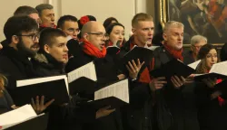 Osijek, 25. 12. 2025, Crkva Sv. Mihaela, Tvrđa. Tradicionalni božićni koncert HPD-a Lipa.snimio GOJKO MITIĆ